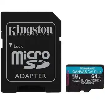 Falabella Memoria micro sd 64gb kingston canvas sdcg3 170mbs negro oferta