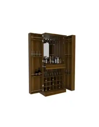 Flamingo Bar salvador, cobre, con amplio espacio de almacenamiento y porta copas oferta