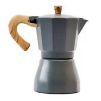 Falabella Moka - cafetera italiana moka 6 tazas 300 ml gris oferta