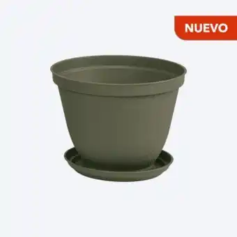 Rimax Matera redonda rafia 25 cm con plato oferta