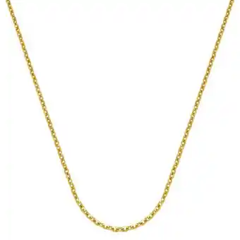 Kevin's Joyeros Cadena en oro amarillo de 18 kilates con visos, rolo, 45 cm. de largo, 1 mm. de ancho oferta
