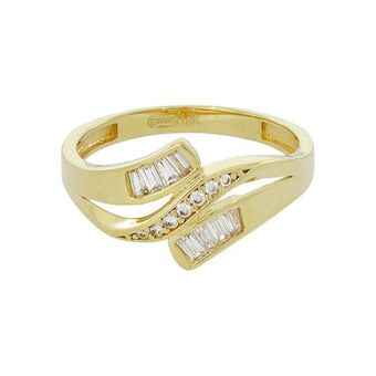 Kevin's Joyeros Anillo en oro amarillo de 18 kilates, con zircones oferta