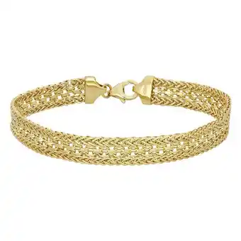 Kevin's Joyeros Pulsera en oro amarillo de 18 kilates, 19 cm. de largo, 8 mm. de ancho oferta