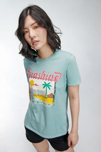 Koaj Camiseta manga corta con estampado en frente. oferta