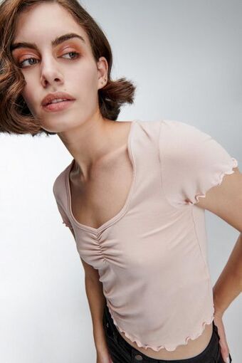 Koaj Camiseta cuello en v oferta