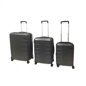 Kalley Set x 3 maletas de viaje kalley 20, 24 y 28 pulgadas gris oferta