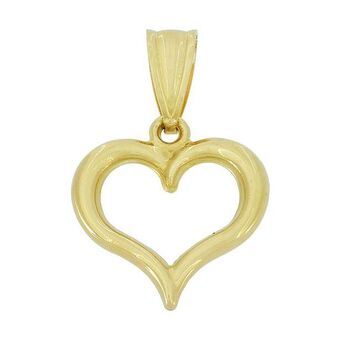 Kevin's Joyeros Dije en oro amarillo de 18 kilates, corazon oferta