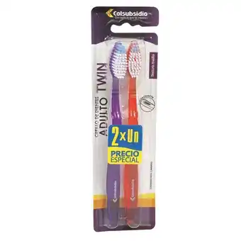 Droguerías Colsubsidio Cepillo dental colsubsidio adulto twin oferta