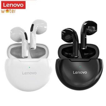 Linio Set 2 de audífonos lenovo ht38 bluetooth inalámbricos oferta