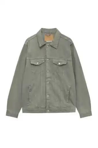 Pull & Bear Chaqueta vaquera básica colores oferta