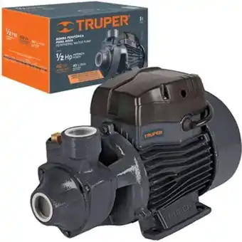Linio Motobomba eléctrica periférica agua 1/2 hp 40 l/min truper oferta