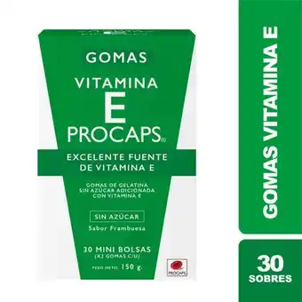 Gomas vitamina e procaps