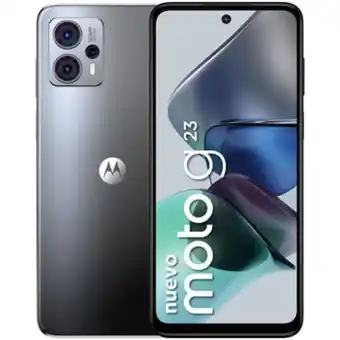 Linio Celular motorola moto g23 128gb 4gb ram dual sim gris oferta