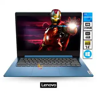 Linio Portátil lenovo 14 intel dual core ram 4gb 256gb ssd oferta