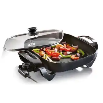 Sarten dkasa asador antiadherente electrico 1300 w xh-3030