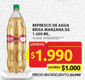 Ara REFRESCO DE AGUA BRISA MANZANA DE 1.500 ML. oferta