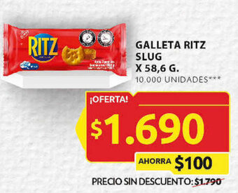 Ara GALLETA RITZ SLUG X 58,6 G. oferta