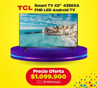 Alkomprar Smart TV 43″ 43S60A FHD LED Android TV oferta