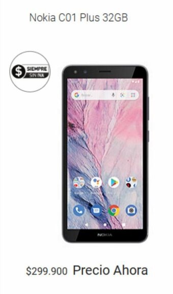 Claro Nokia C01 Plus 32GB oferta