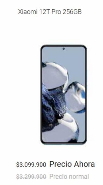 Claro Xiaomi 12T Pro 256GB oferta