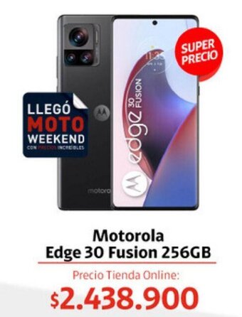 Claro Motorola Edge 30 Fusion 256GB oferta