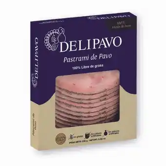 Superdroguería Olímpica Pastrami de pavo delipavo 250 g oferta