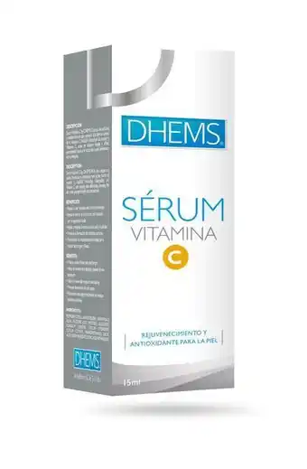 Superdroguería Olímpica Dhems sérum vitamina c 15 ml oferta