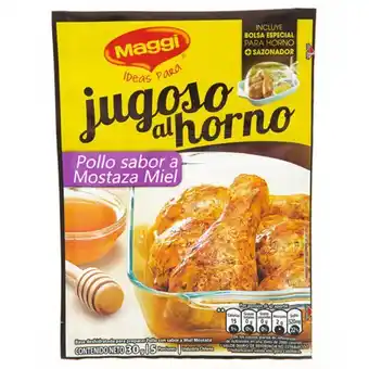 Merqueo Base maggi sazonador jugoso al horno pollo mostaza miel oferta