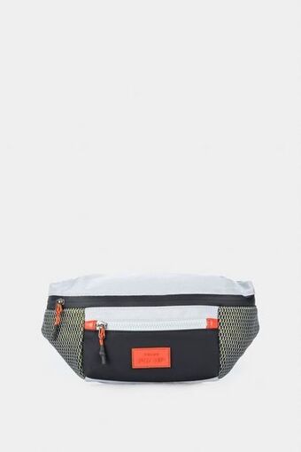 Vélez Riñonera hyper fly en lona para hombre detalles en cuero oferta