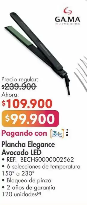 Metro Plancha de pelo gama oferta