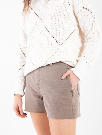 Naf Naf Short de tiro alto oferta