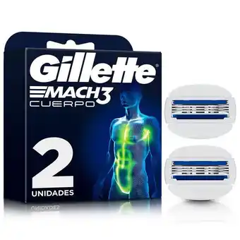 Metro Repuesto para maquina gillette mach3 para el cuerpo x2und oferta