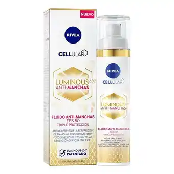 Metro Crema nivea luminous anti manchas fps 50 x 40g oferta