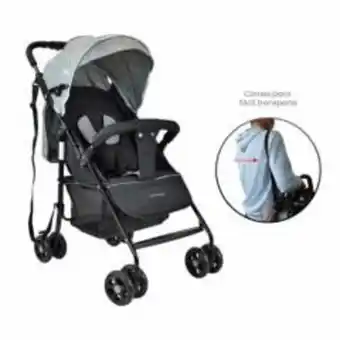 Falabella Coche para bebe happy baby verso gris oferta