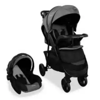 Falabella Coche para bebé bebesit sienna travel system cuatro ruedas gris oferta