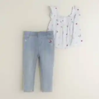 Falabella Conjunto de pantalón y blusa bebe niña levis oferta