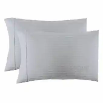 Falabella Fundas para almohada 50x70 cm estándar x 2 unidades bella home gris plata oferta