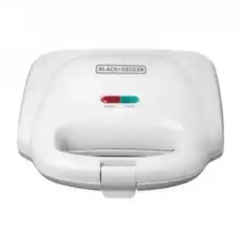 Home Sentry Sanduchera 2 puestos black + decker blanca sm1000w oferta