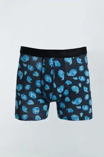 Koaj Bóxer negro midway brief con estampados azules de rick & morty oferta