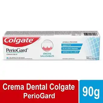 Cruz verde Gel dental de uso diario periogard tubo x 90g oferta