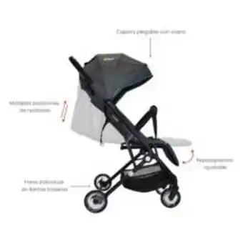 Falabella Coche bebe priori compacto ferrara gris oferta