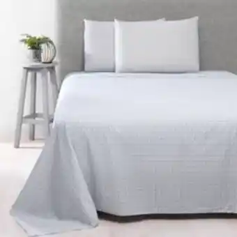 Falabella Juego de sábanas estampada de polialgodón 180 hilos denver basement home oferta