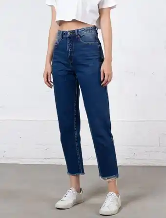 Naf Naf Jean mom fit cinco bolsillos oferta