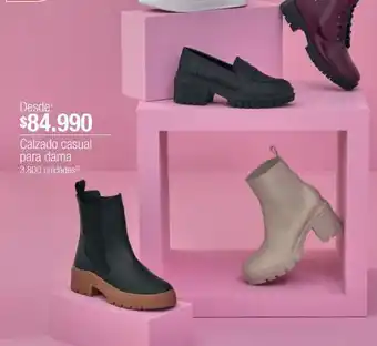 Jumbo Calzado casual para dama oferta