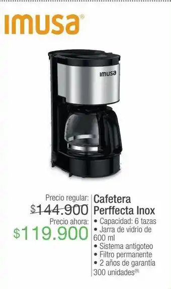Jumbo Imusa cafetera perffecta inox oferta