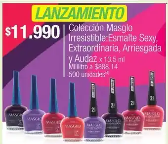Jumbo Esmaltes masglo oferta