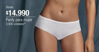 Jumbo Panty para mujer oferta