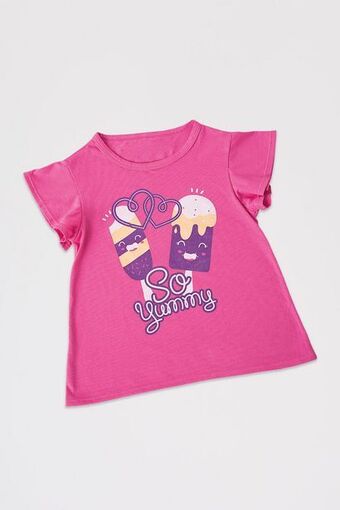 Pacífika Camiseta manga corta rosado oferta