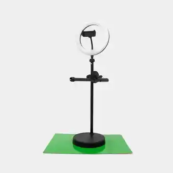 Panamericana Aro de luz con trípode y soporte para celular oferta