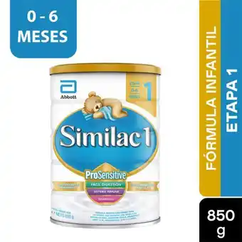 Merqueo Fórmula infantil similac 1 prosensitive oferta